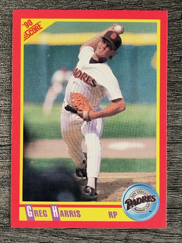 1990 Score #257 Greg W. Harris
