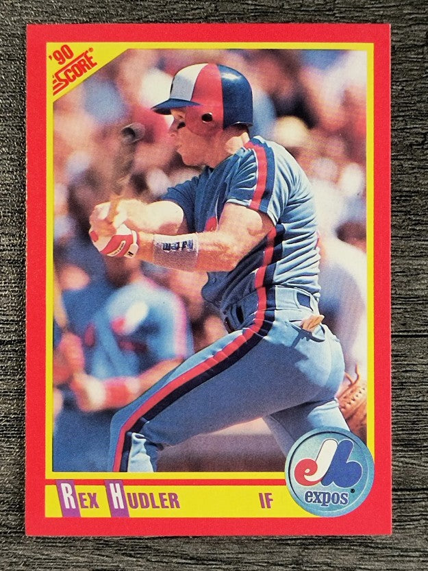 1990 Score #287 Rex Hudler
