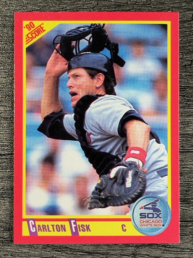 1990 Score #290 Carlton Fisk