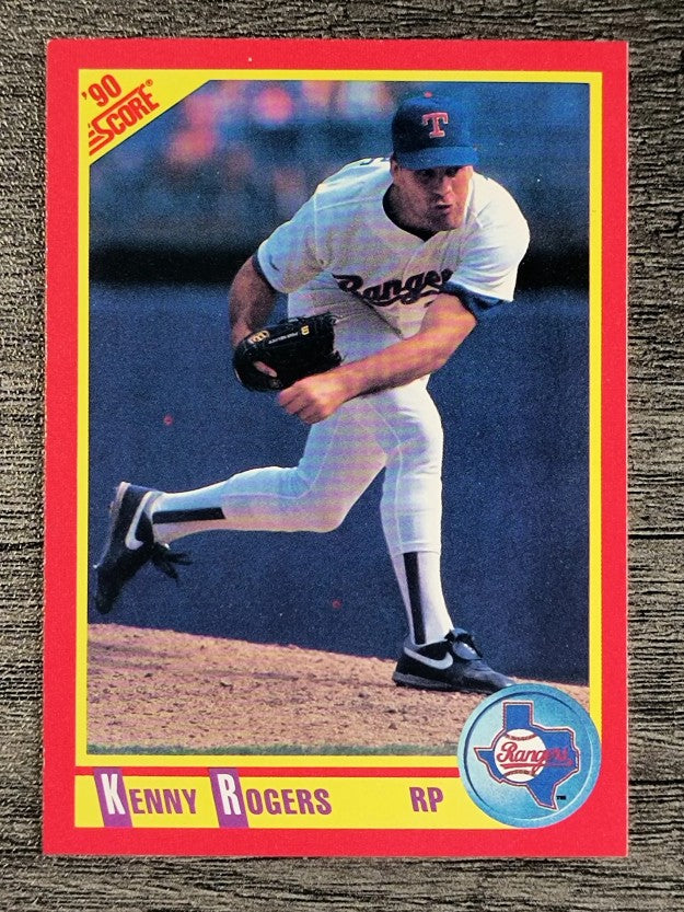 1990 Score #301 Kenny Rogers