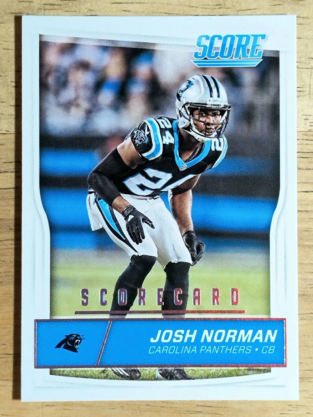 2016 Score Scorecard #51 Josh Norman