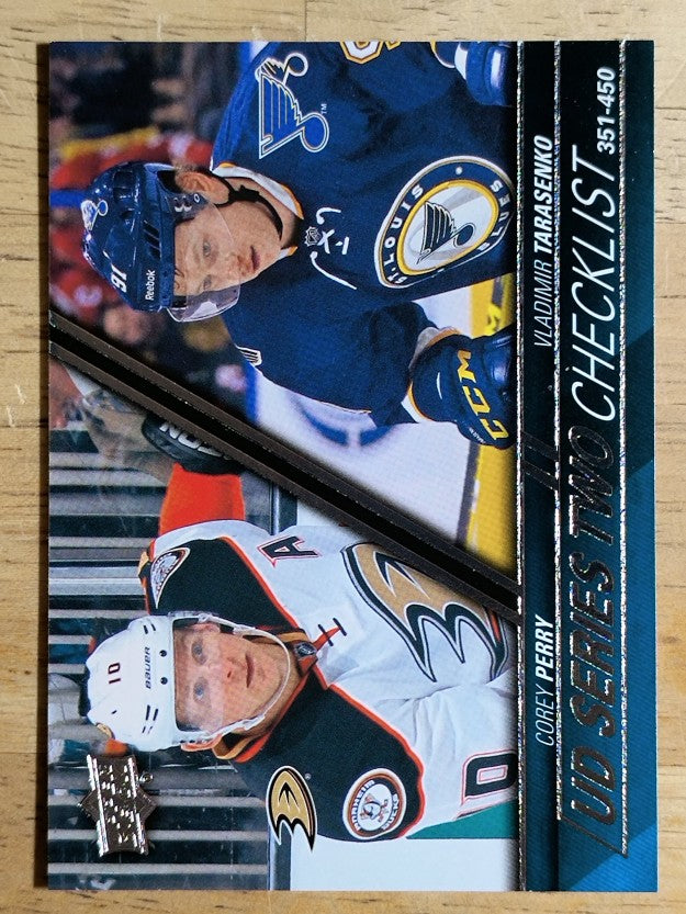 2015-16 Upper Deck #450 Corey Perry/Vladimir Tarasenko CL