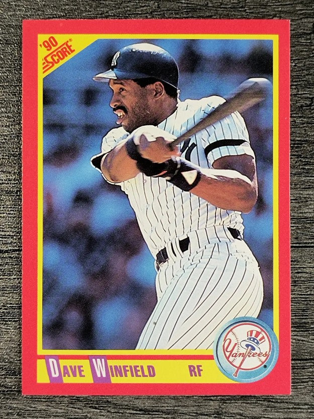 1990 Score #307 Dave Winfield