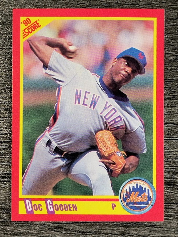 1990 Score #313 Dwight Gooden