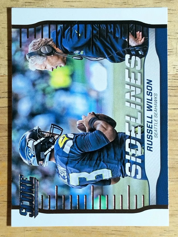 2016 Score Sidelines #13 Russell Wilson