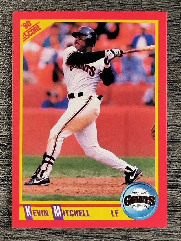 1990 Score #343 Kevin Mitchell