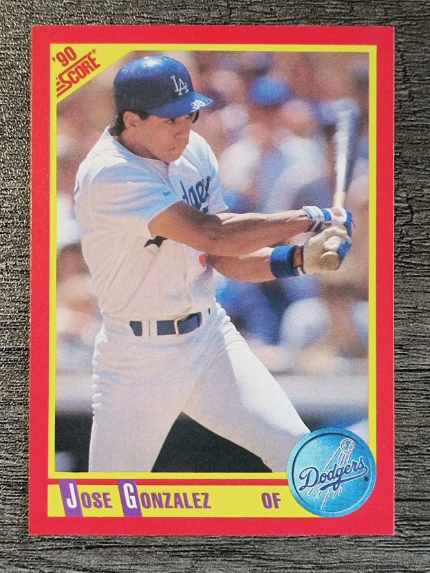 1990 Score #368 Jose Gonzalez