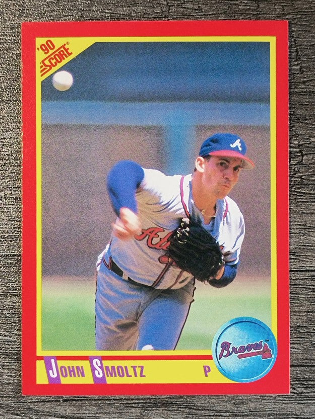 1990 Score #370 John Smoltz