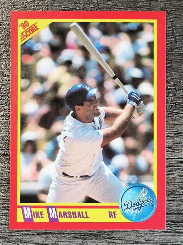1990 Score #384 Mike Marshall
