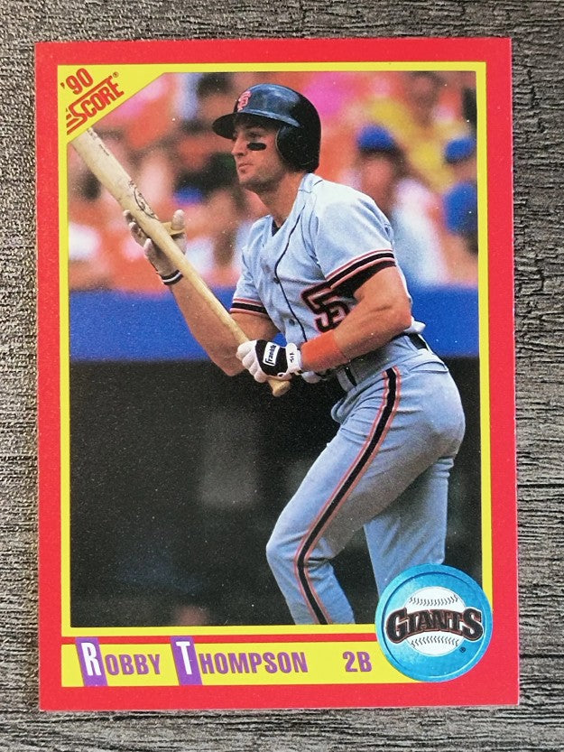 1990 Score #397 Robby Thompson