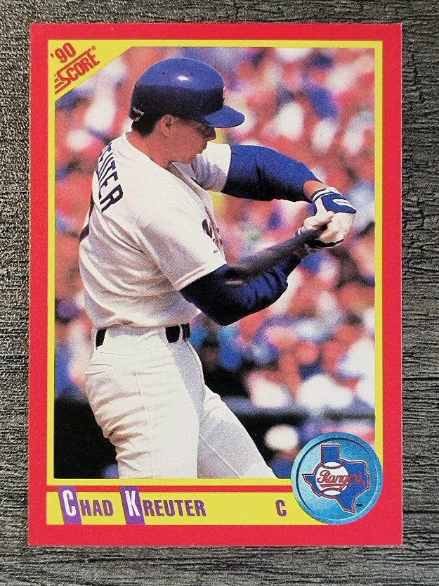 1990 Score #406 Chad Kreuter