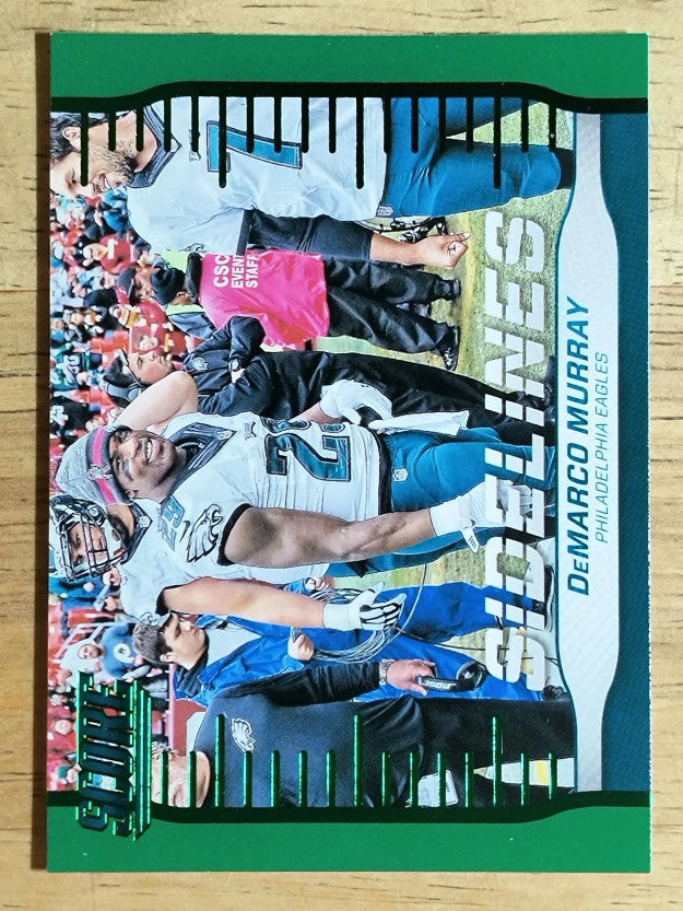 2016 Score Sidelines Green #14 DeMarco Murray
