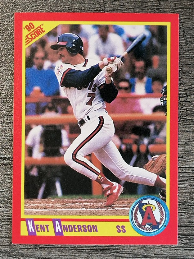 1990 Score #412 Kent Anderson