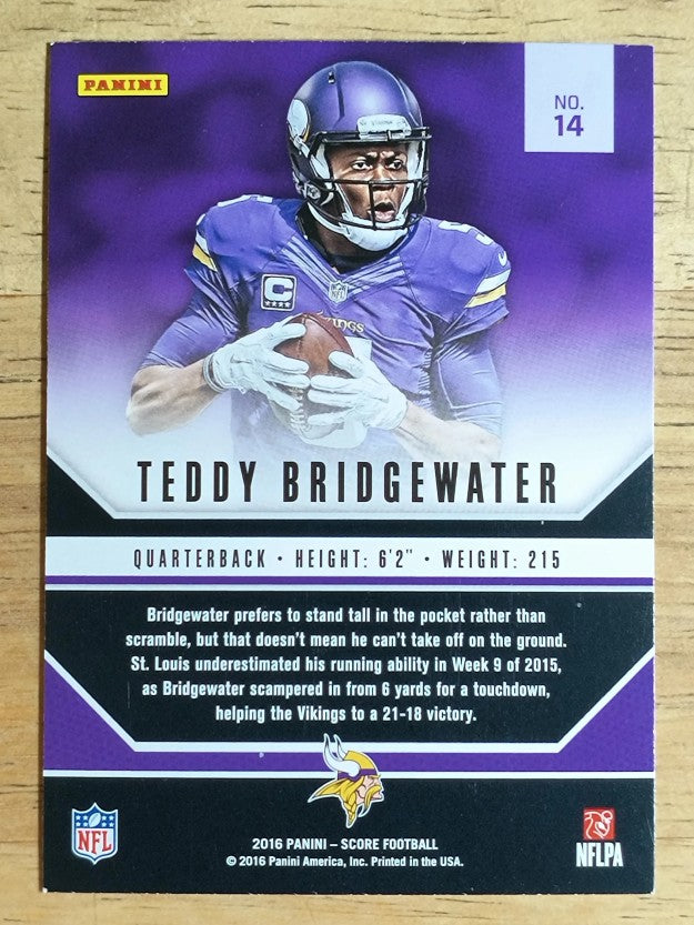 2016 Score Signal Callers #14 Teddy Bridgewater