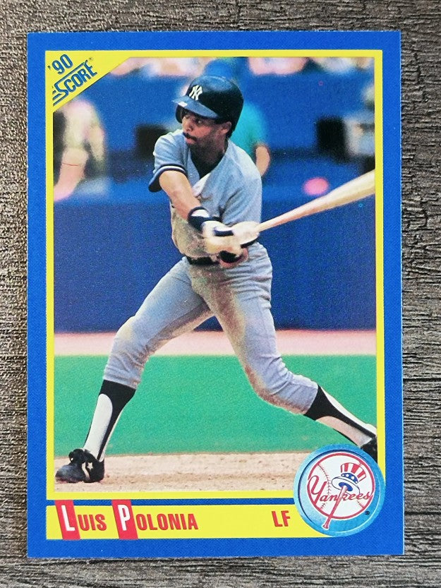 1990 Score #442 Luis Polonia