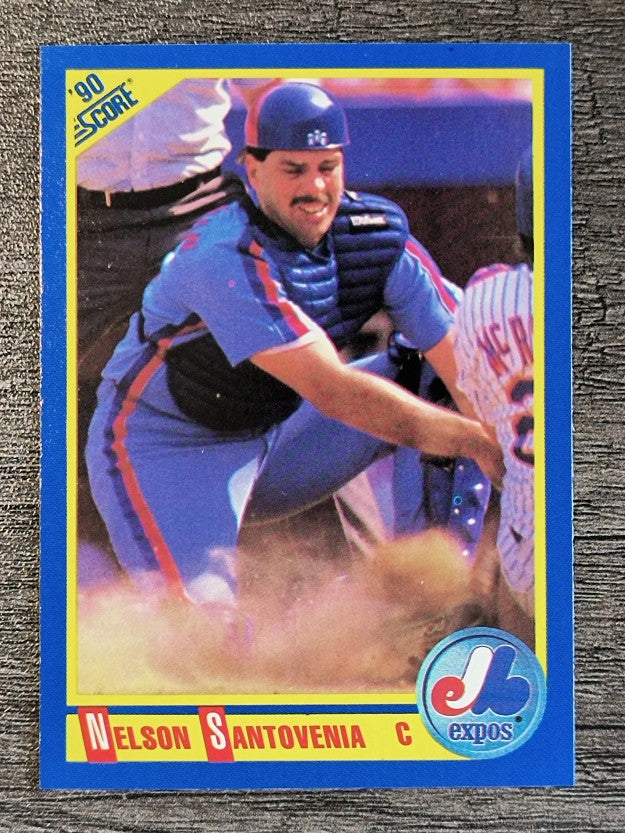 1990 Score #451 Nelson Santovenia