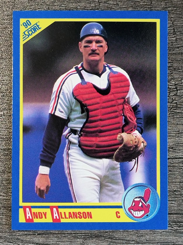 1990 Score #452 Andy Allanson