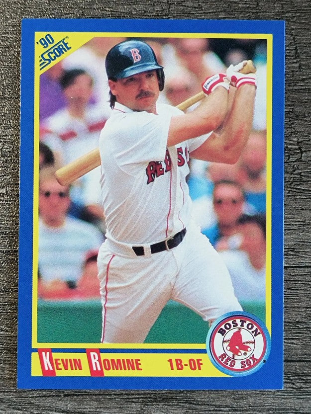 1990 Score #458 Kevin Romine