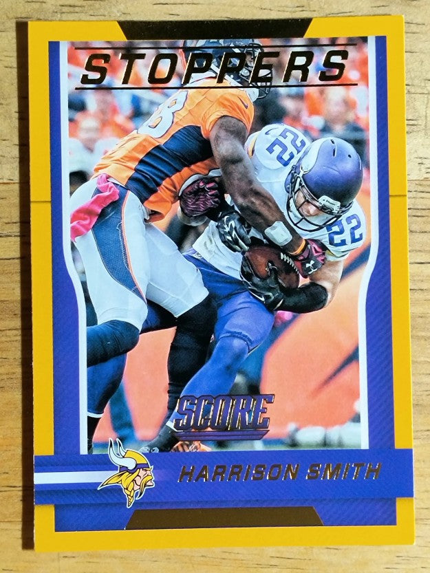 2016 Score Stoppers Gold #7 Harrison Smith