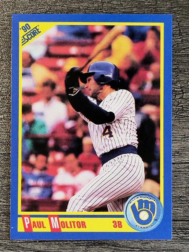 1990 Score #460 Paul Molitor