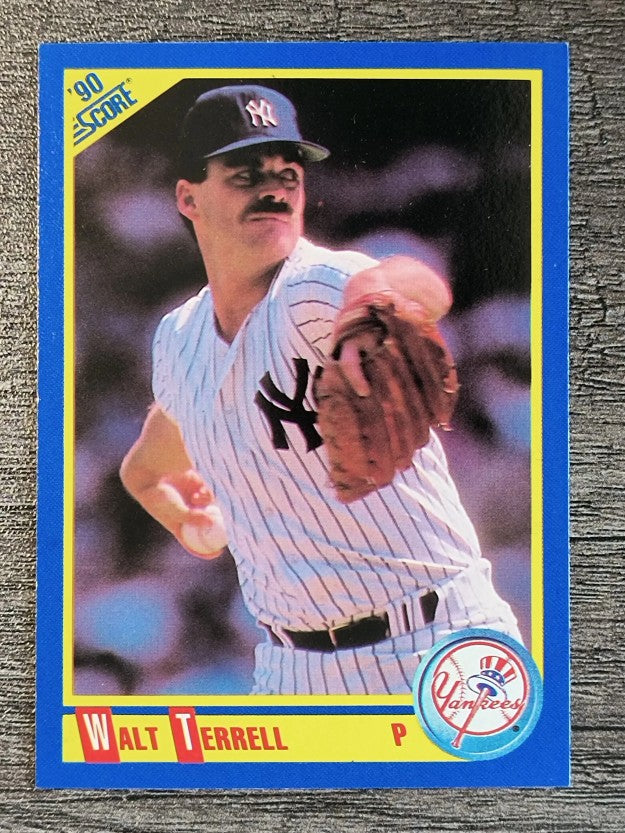 1990 Score #463 Walt Terrell