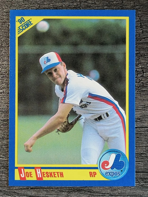 1990 Score #483 Joe Hesketh