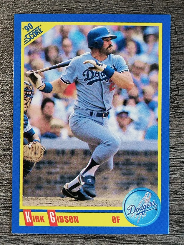 1990 Score #487 Kirk Gibson