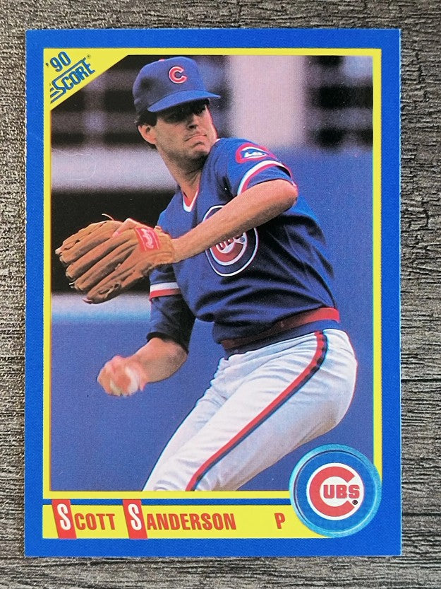 1990 Score #488 Scott Sanderson