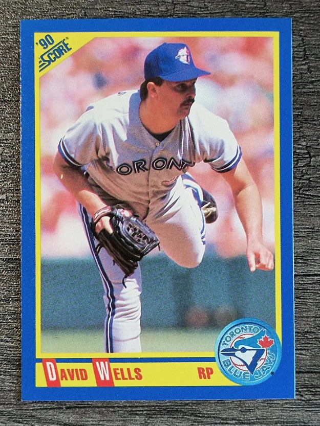1990 Score #491B David Wells COR