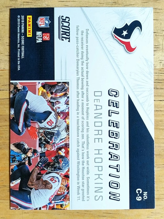 2019 Score Celebration #9 DeAndre Hopkins