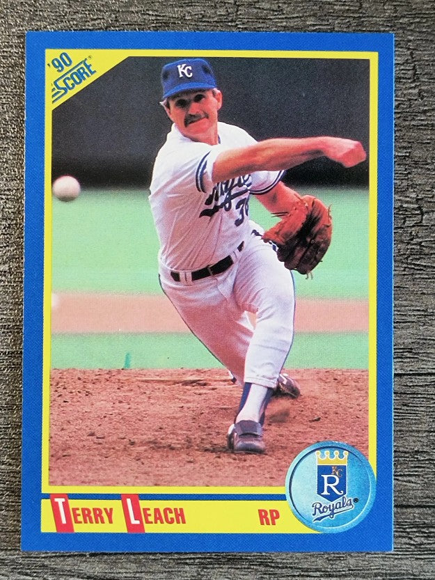 1990 Score #502 Terry Leach