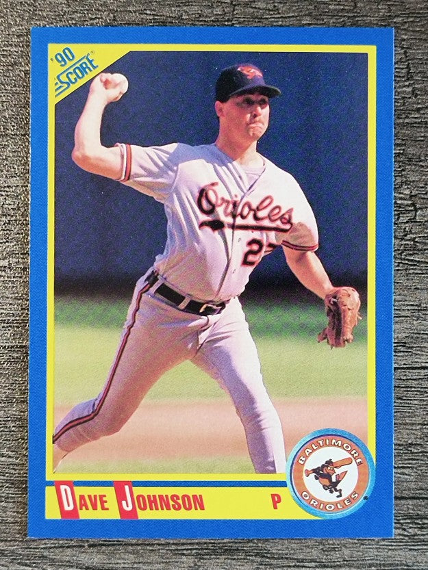 1990 Score #528 Dave Wayne Johnson RC