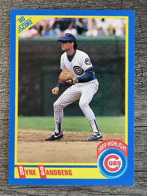 1990 Score #561B Ryne Sandberg HL COR