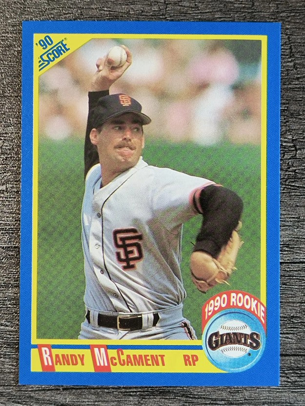 1990 Score #580 Randy McCament RC