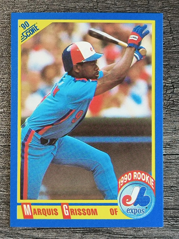 1990 Score #591 Marquis Grissom RC