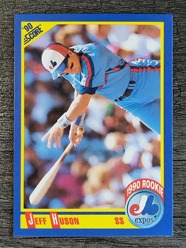 1990 Score #615 Jeff Huson RC
