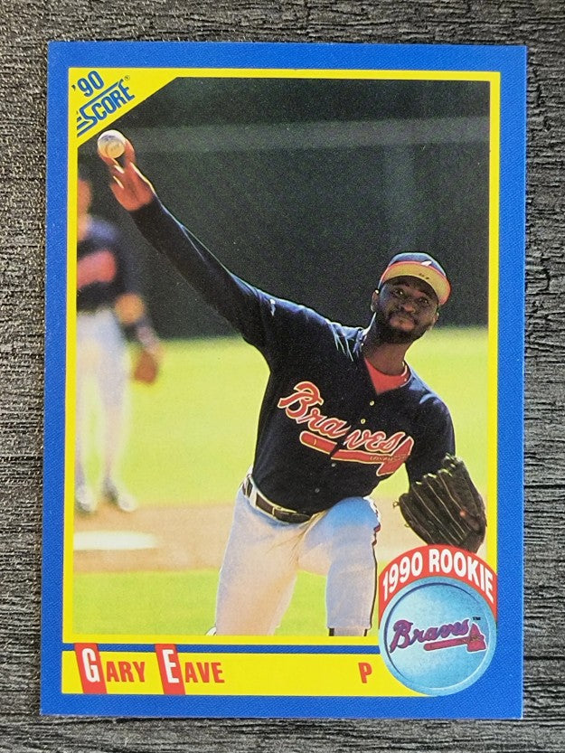 1990 Score #621 Gary Eave RC
