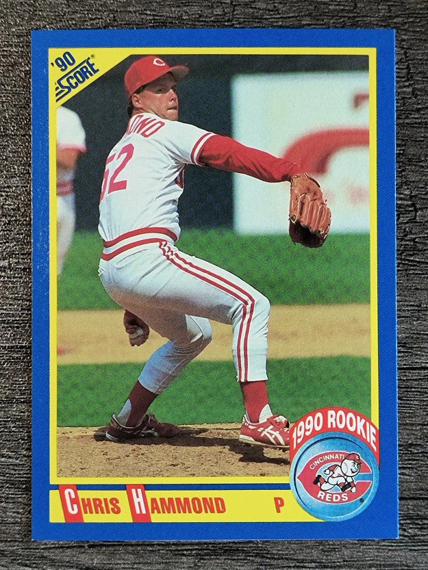 1990 Score #629 Chris Hammond RC