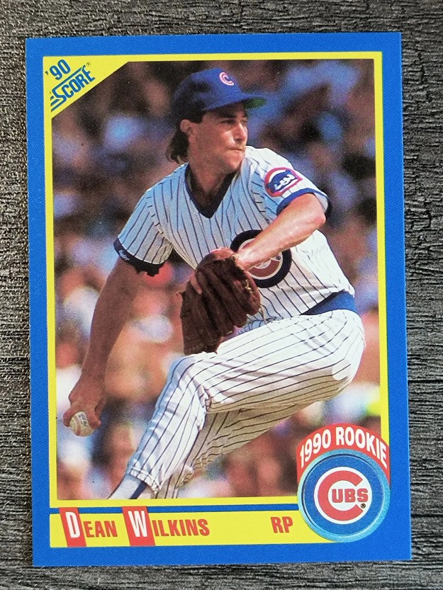 1990 Score #630 Dean Wilkins RC