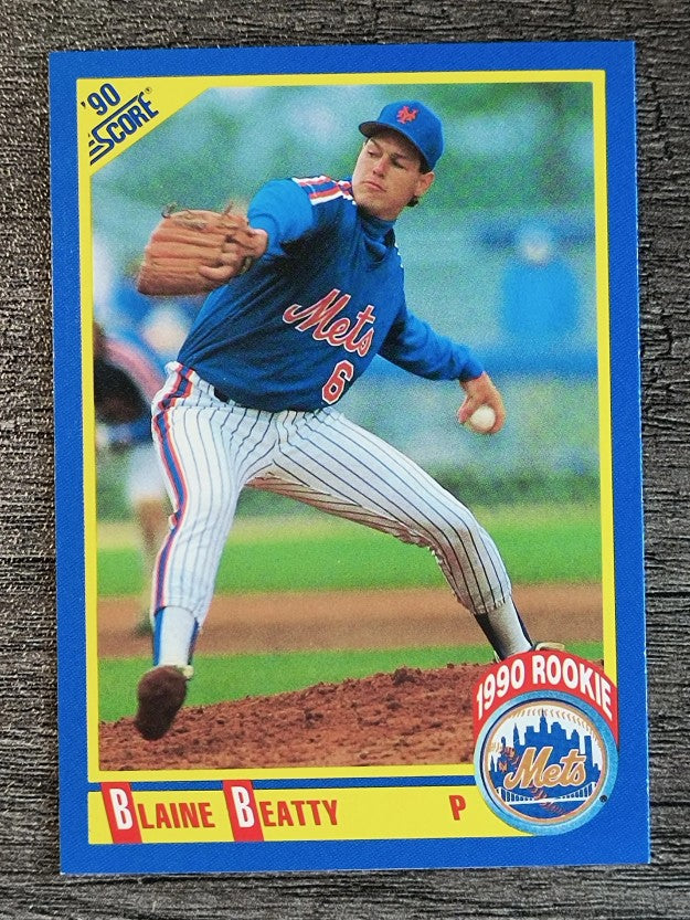 1990 Score #632 Blaine Beatty RC