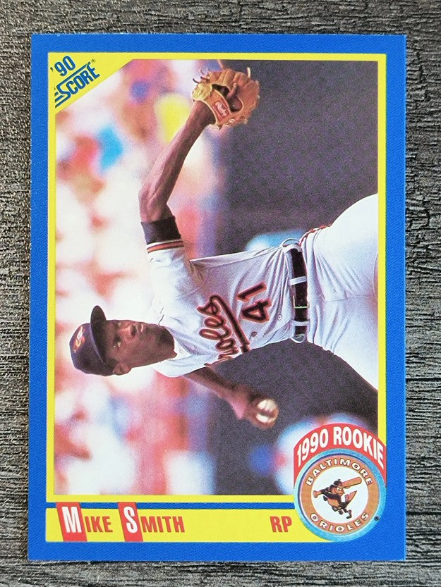 1990 Score #635 Mike Texas Smith RC