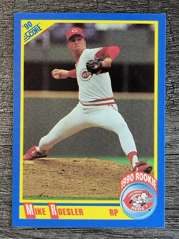 1990 Score #648 Mike Roesler RC