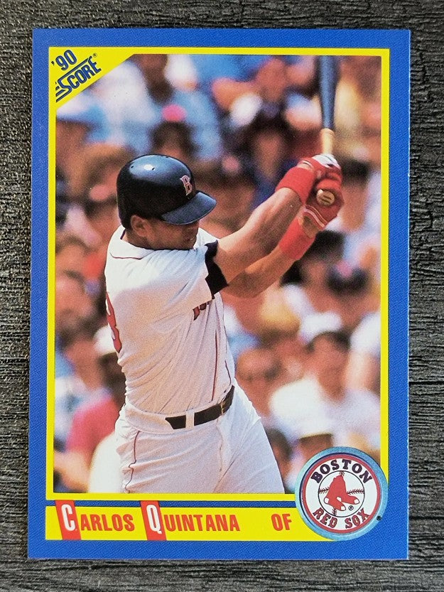 1990 Score #658 Carlos Quintana