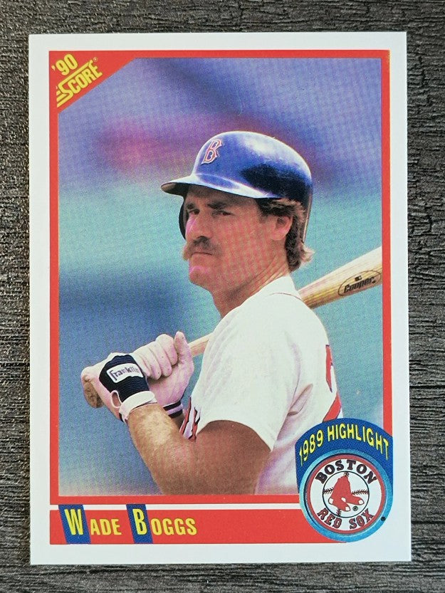 1990 Score #704 Wade Boggs HL