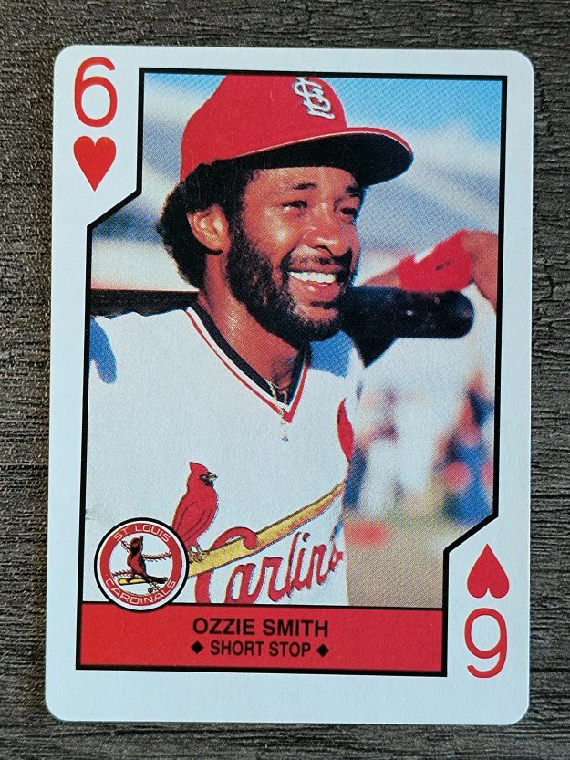 1990 U.S. Playing Cards All-Stars #6H Ozzie Smith