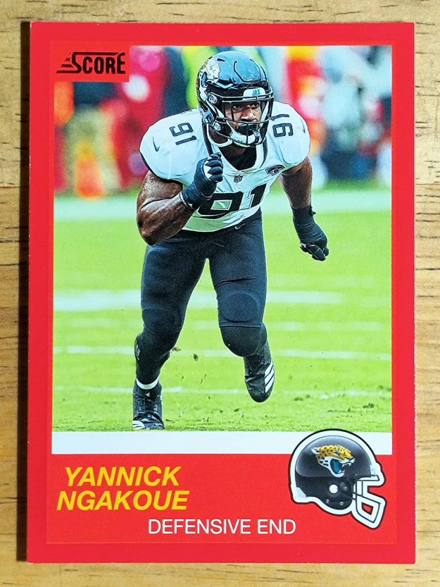 2019 Score Red #70 Yannick Ngakoue