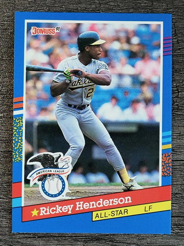 1991 Donruss #53 Rickey Henderson AS