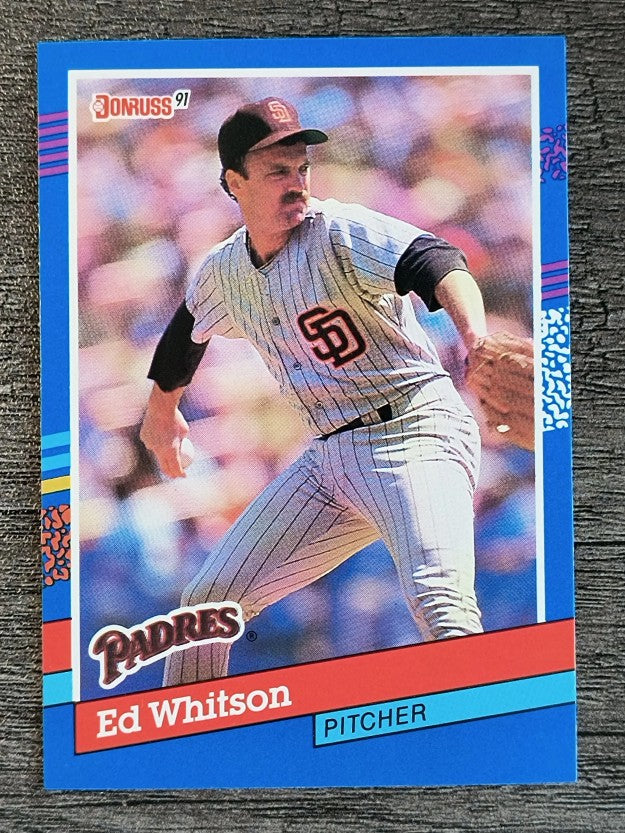 1991 Donruss #186 Ed Whitson