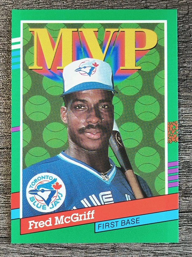 1991 Donruss #389 Fred McGriff MVP