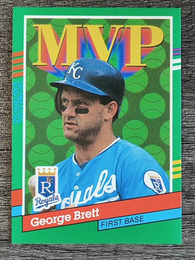 1991 Donruss #396 George Brett MVP
